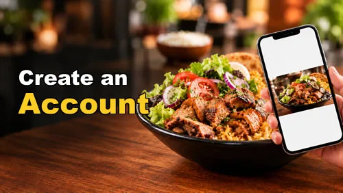 Register an account