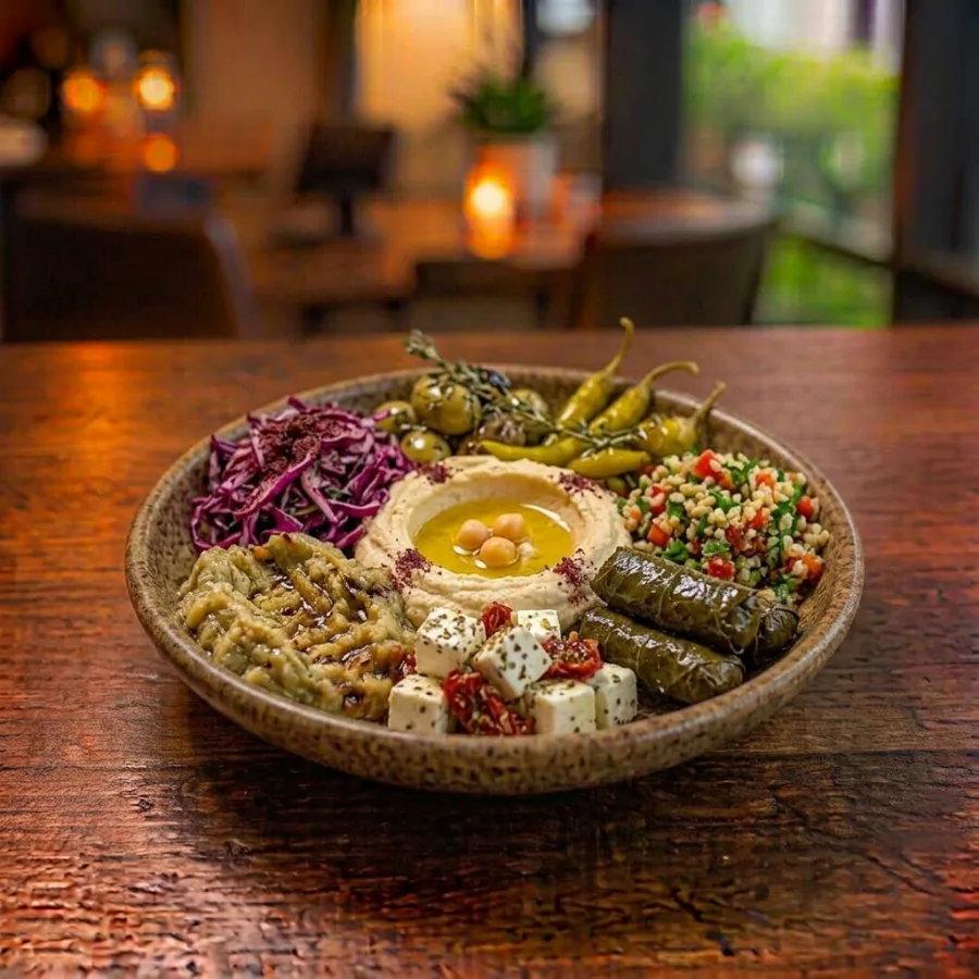 COLD MIXED MEZE FOR (2)