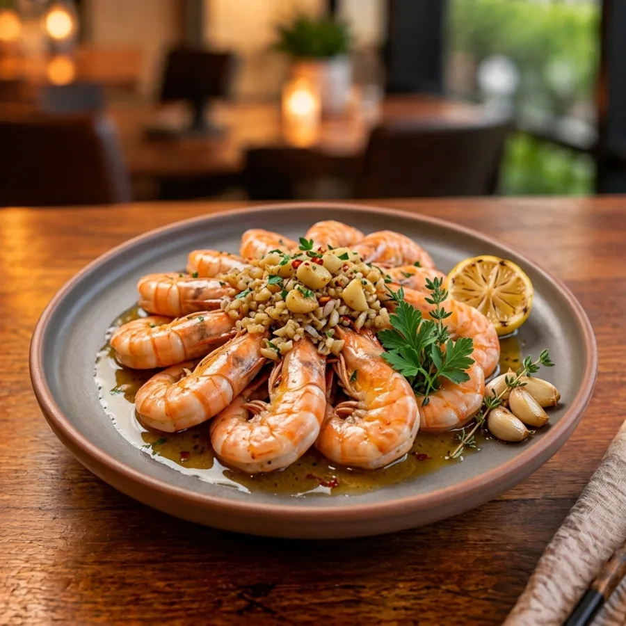 GARLIC KING PRAWN