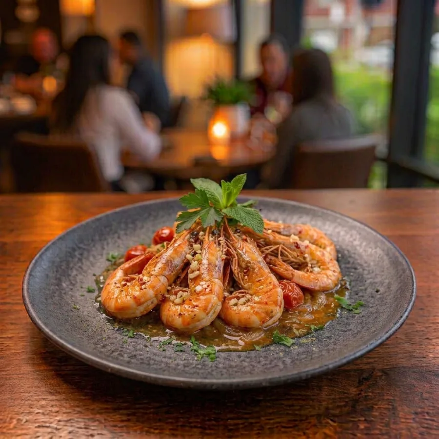 GARLIC KING PRAWN