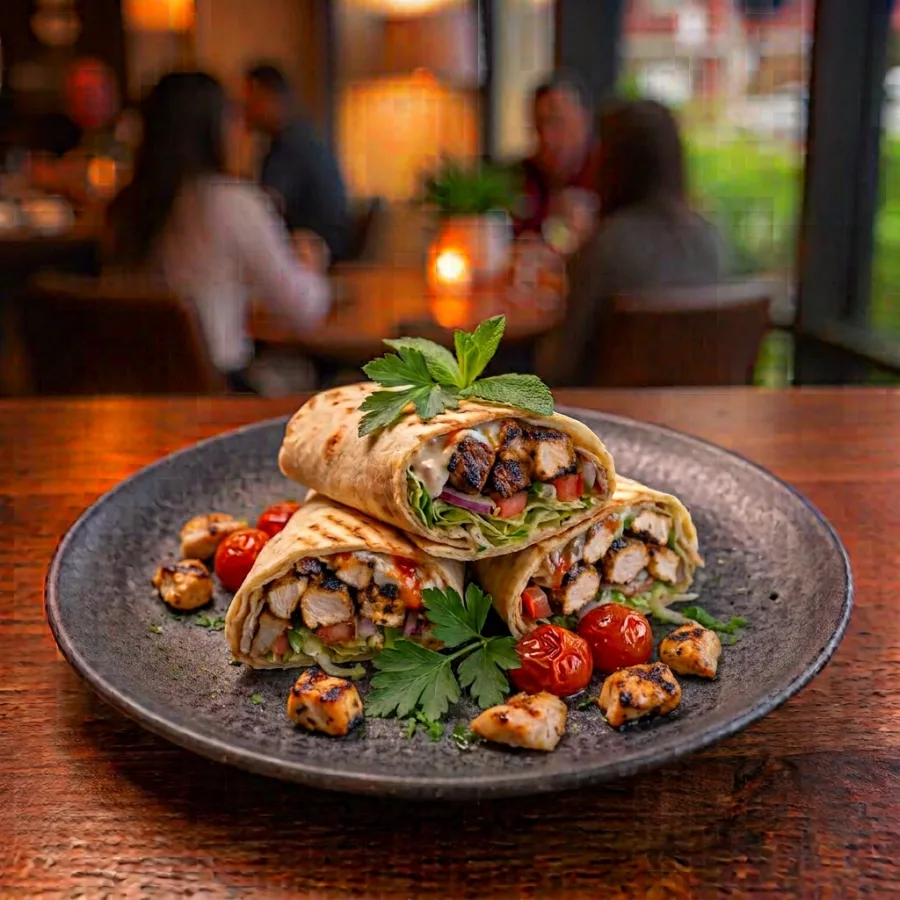 CHICKEN SHISH WRAP