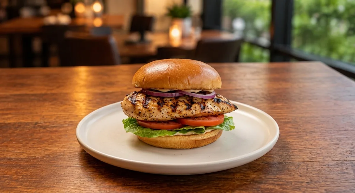 TAVUK FİLET BURGER